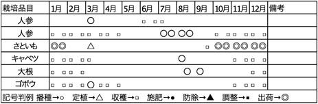 年間生産計画